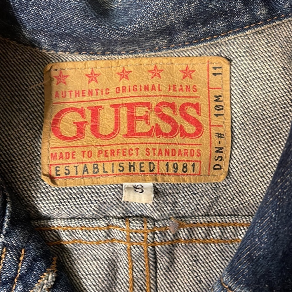 GUESS jean jacket - Picture 4 of 6